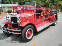Bowman Group Gives Restored 1929 Fire Engine to Volunteer Fire Company
