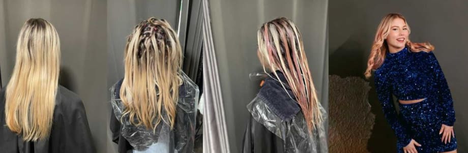 The Boxy Balayage Combines Box-Shaped Sectioning and Hair Painting 