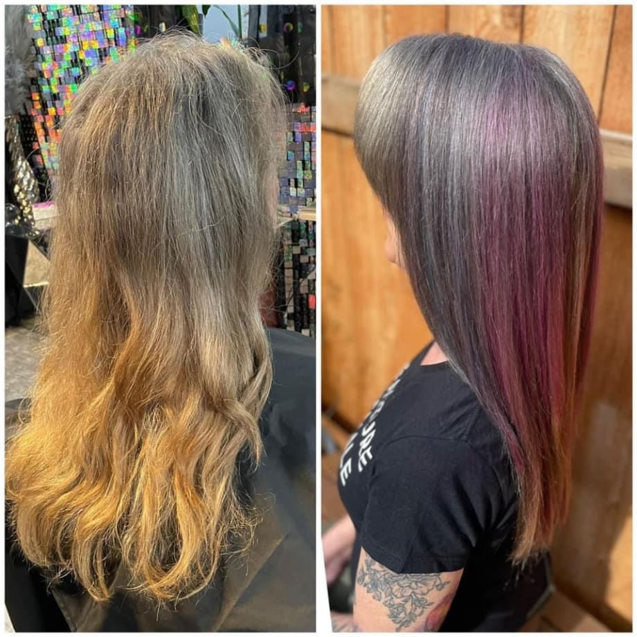 The Boxy Balayage Combines Box-Shaped Sectioning and Hair Painting 