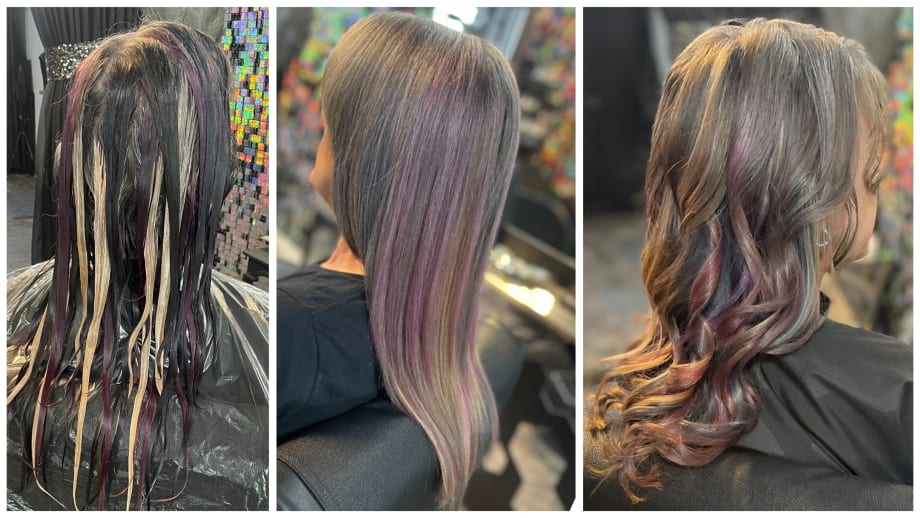The Boxy Balayage Combines Box-Shaped Sectioning and Hair Painting 