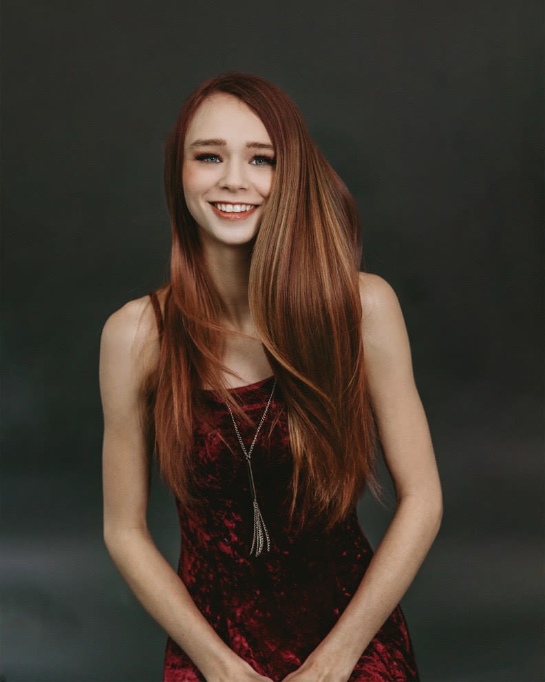 The Braided Balayage Creates Beautiful Melted Color