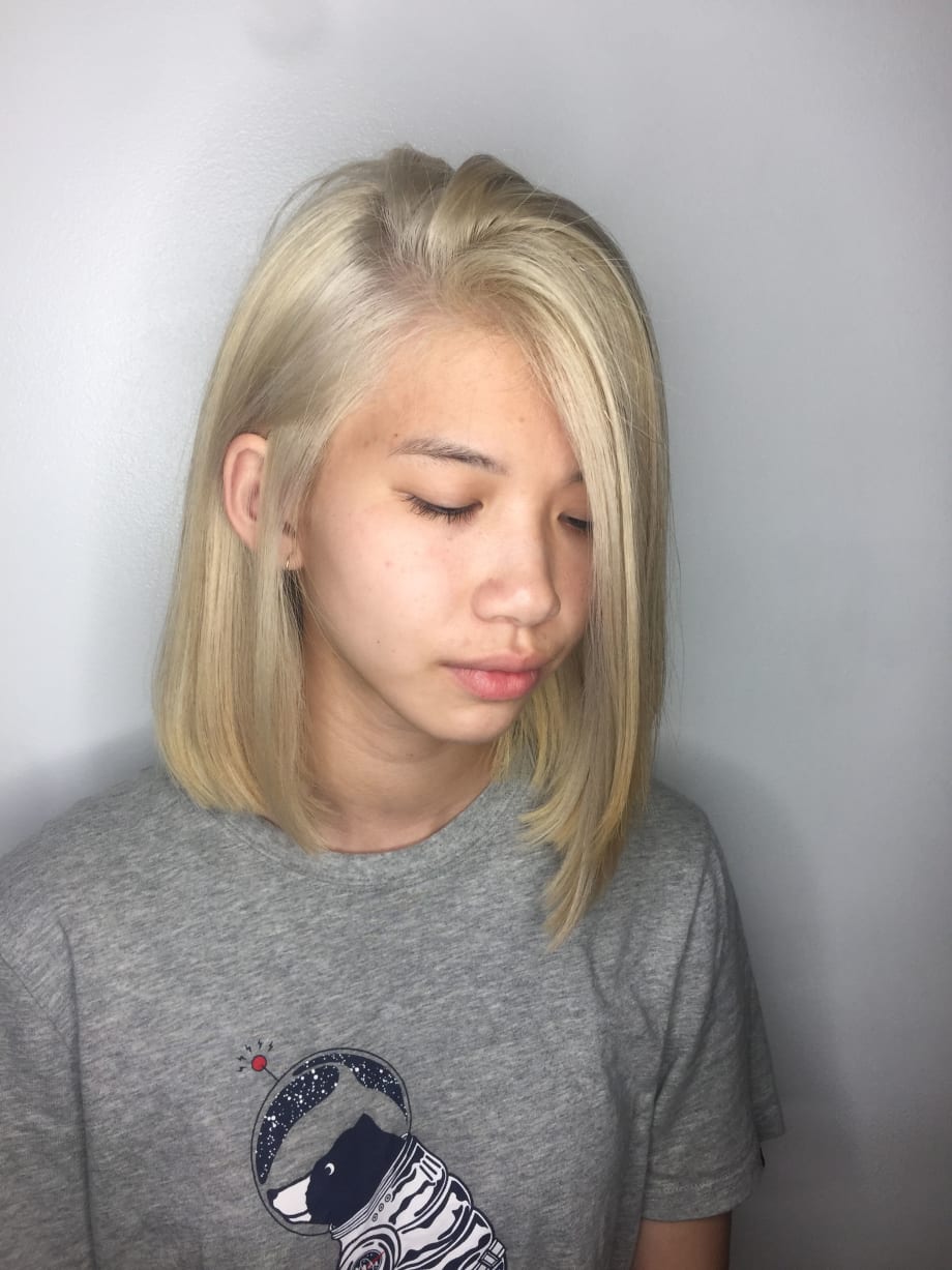 MAKEOVER: Big Cut and Color Change To Dramatic Pink