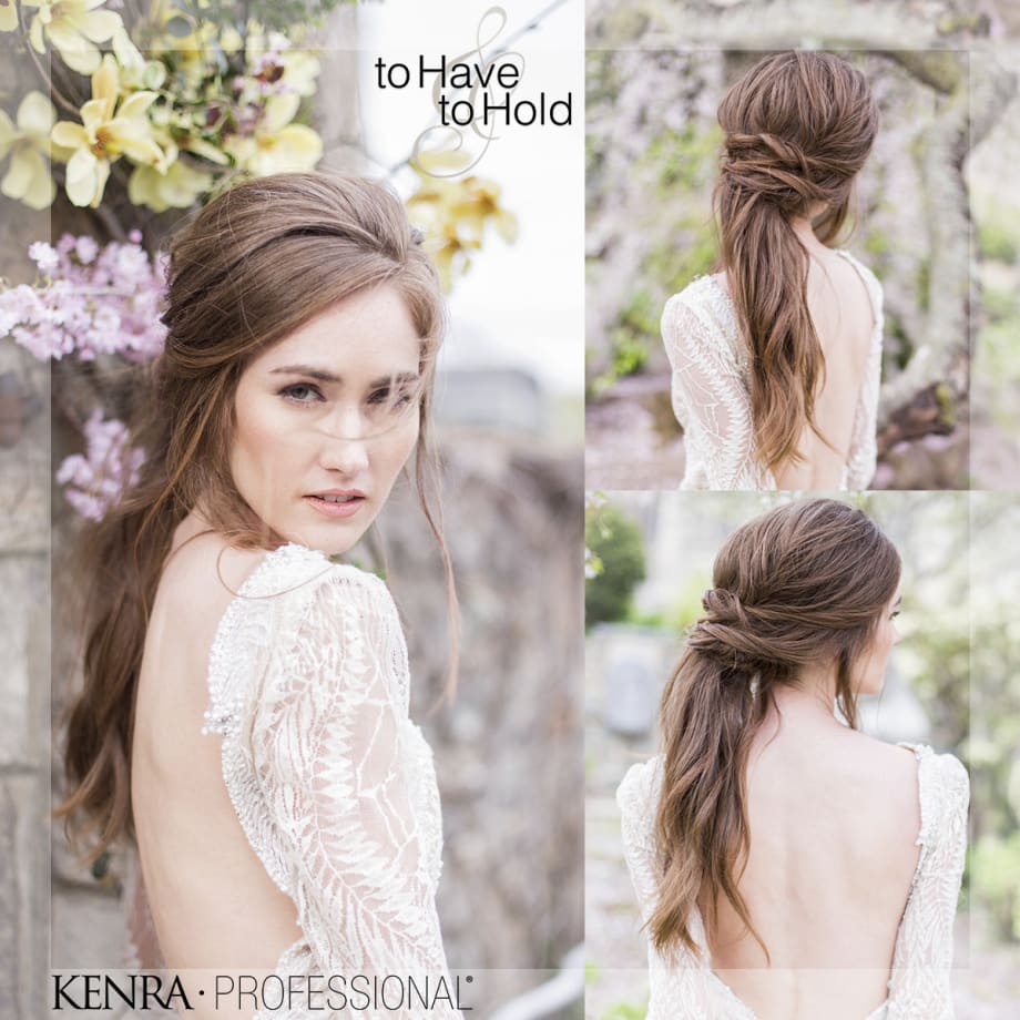 GET THE LOOK: Effortless Bridal Ponytail