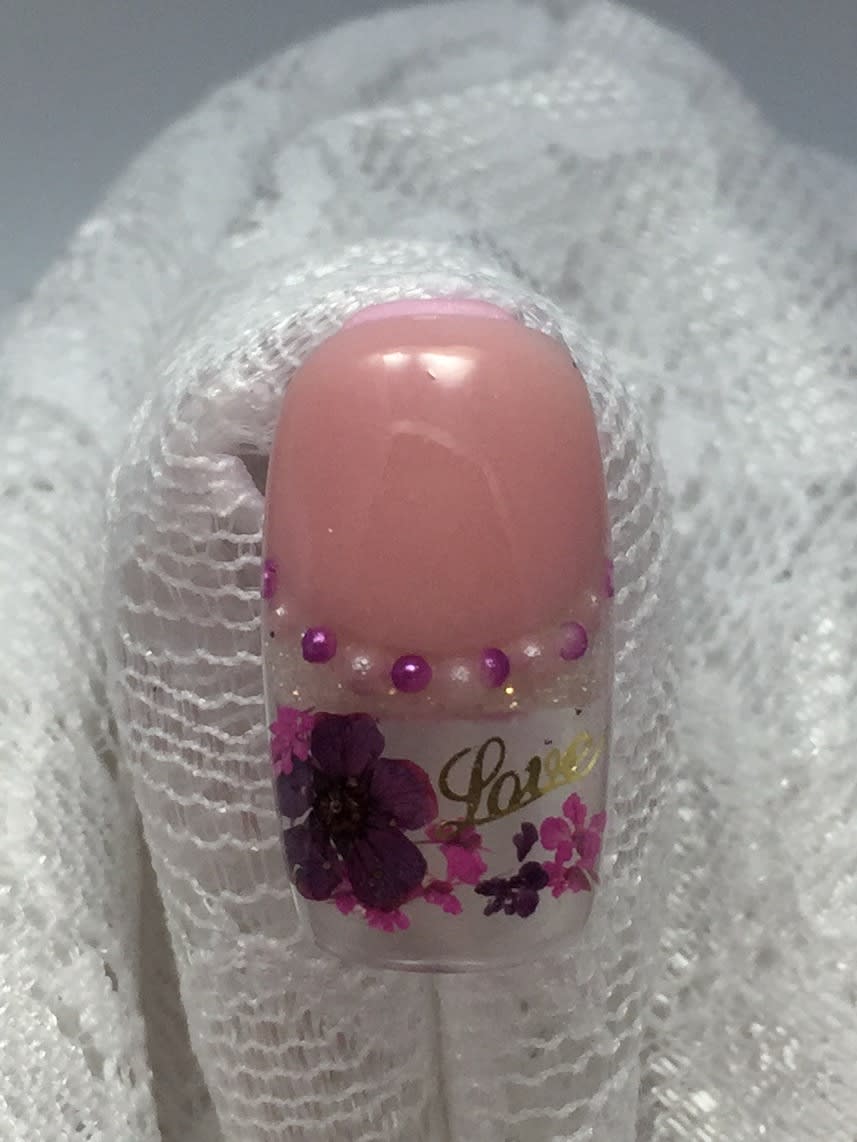 Love Encapsulated Nail Art