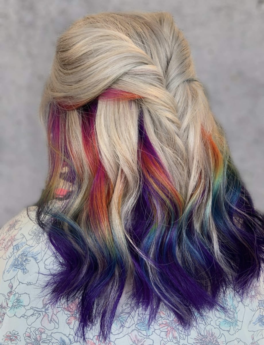 9 Magical Rainbow Masterpieces from PRAVANA Artists