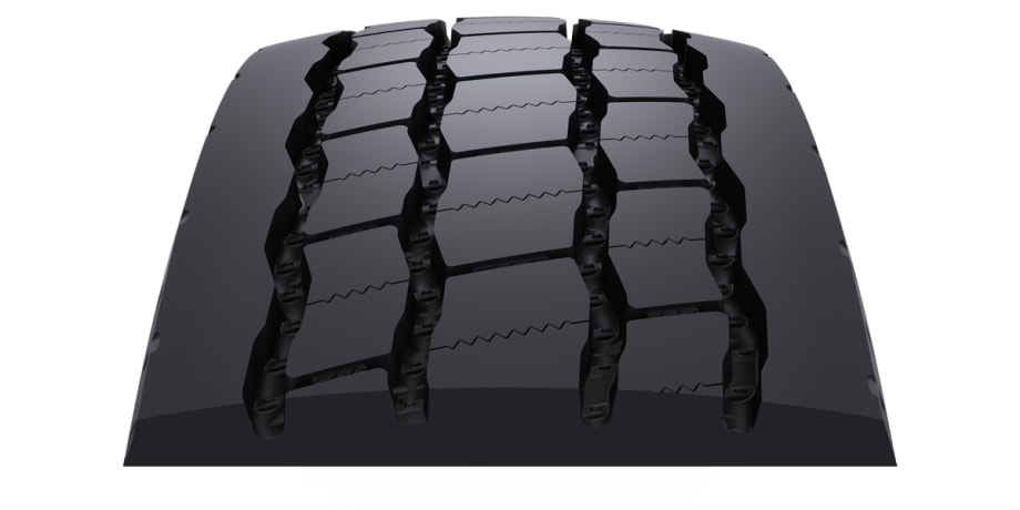 Bridgestone’s Bandag Drive Tire Tread with Improved Wear Life