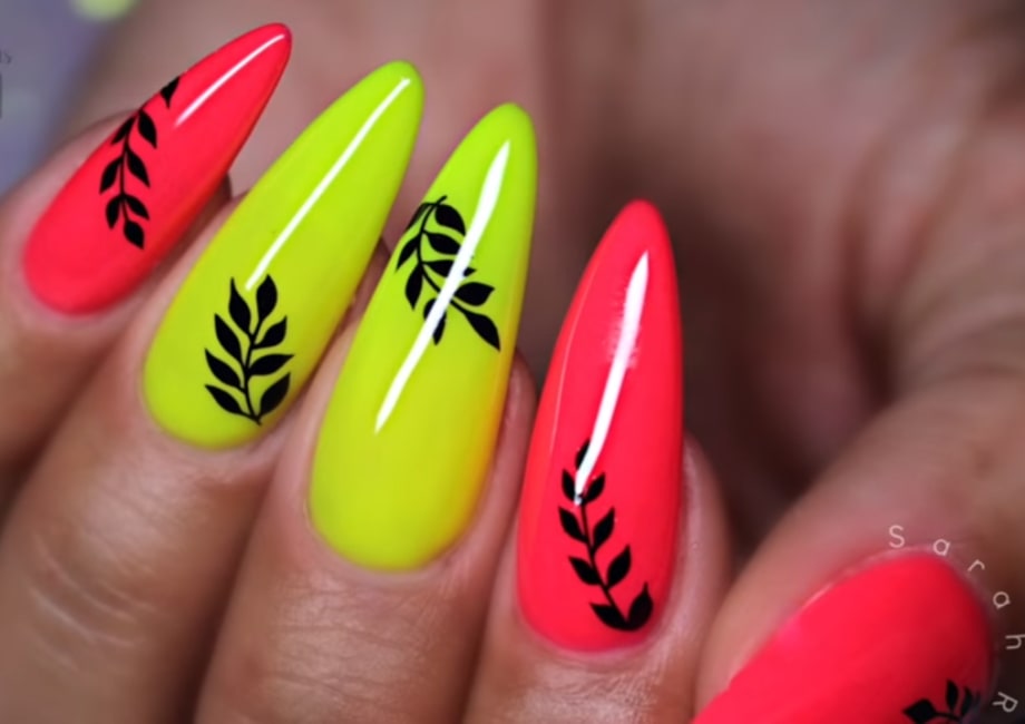Bright Summer Nail Art Tutorial