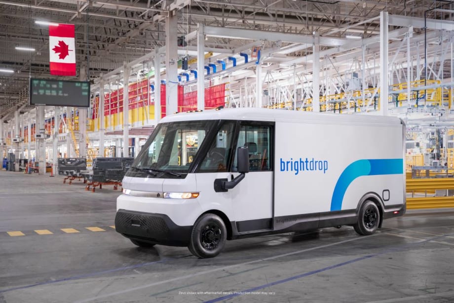 GM Opens EV Plant to Build BrightDrop Delivery Vans