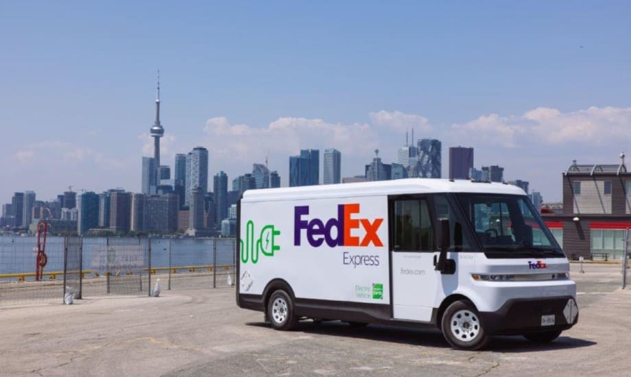 FedEx Express Canada Adds 50 All-Electric Vehicles to Its Delivery Fleet