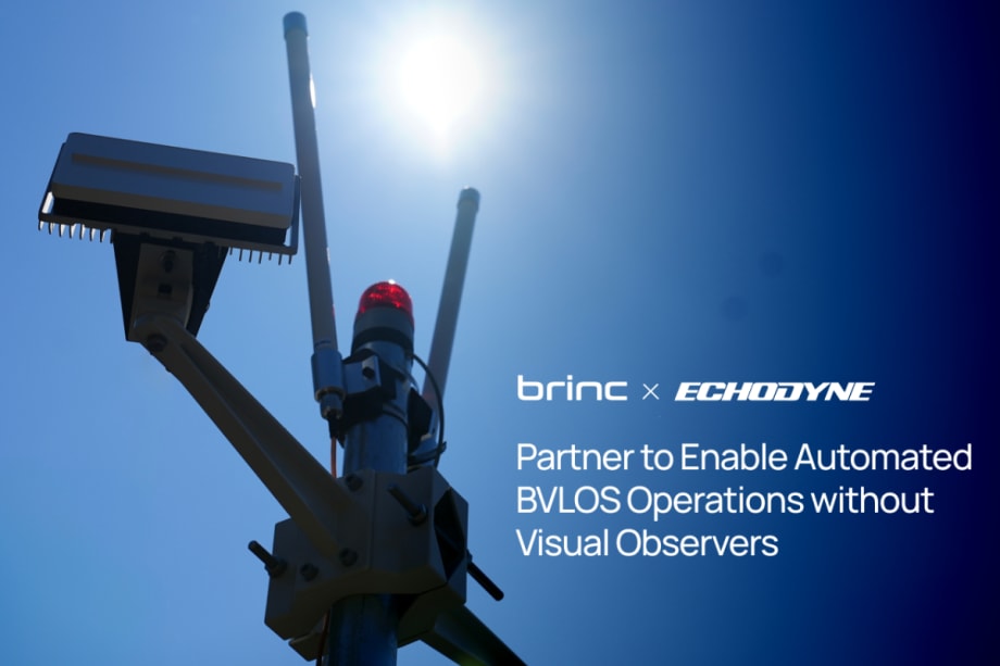BRINC, Echodyne Partner to Simplify Drone as First Responder Programs