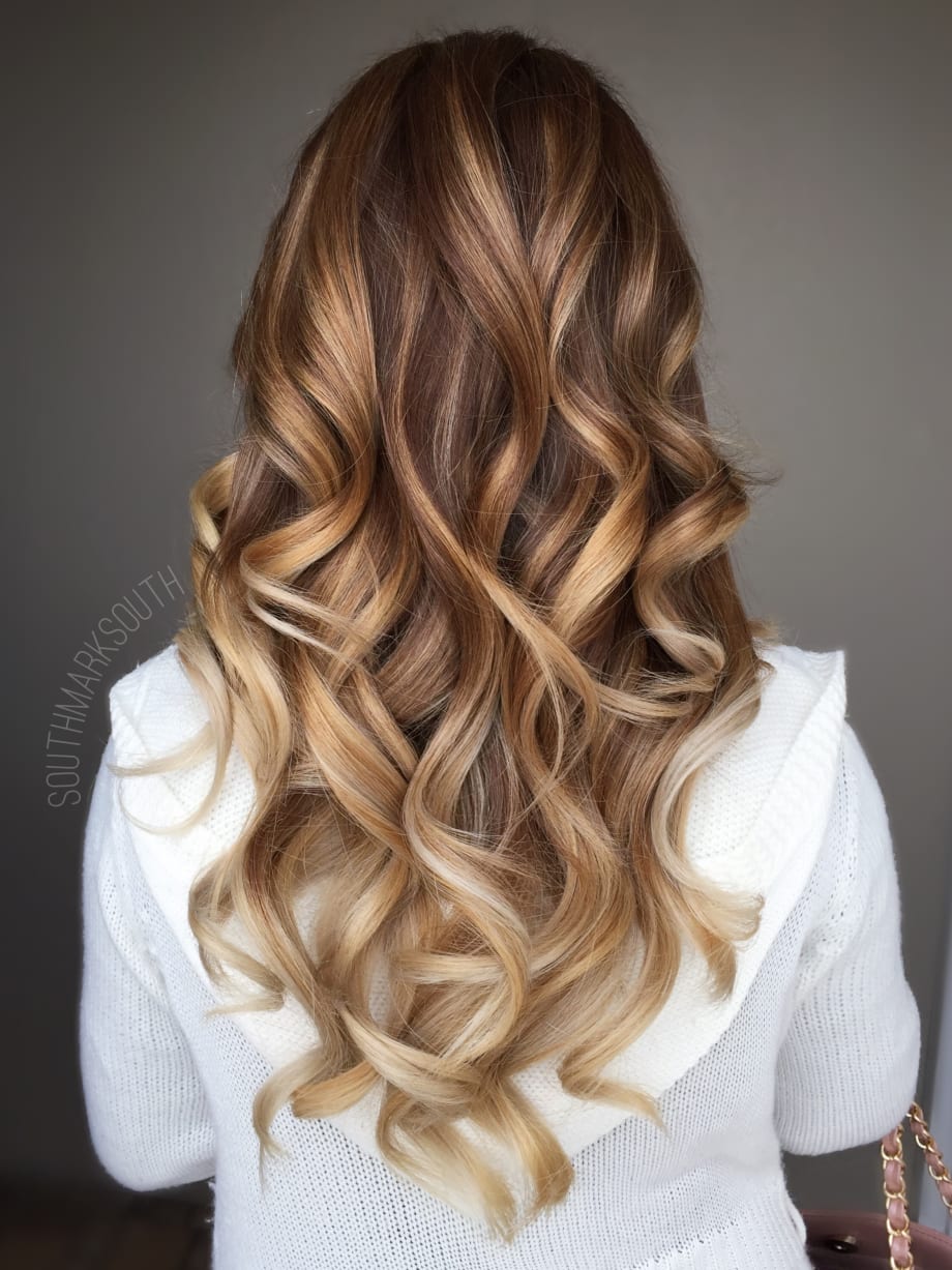 How-To: Warm Bronde Balayage