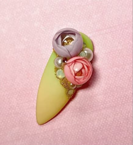 Easy 3-D Candy Ball Nails