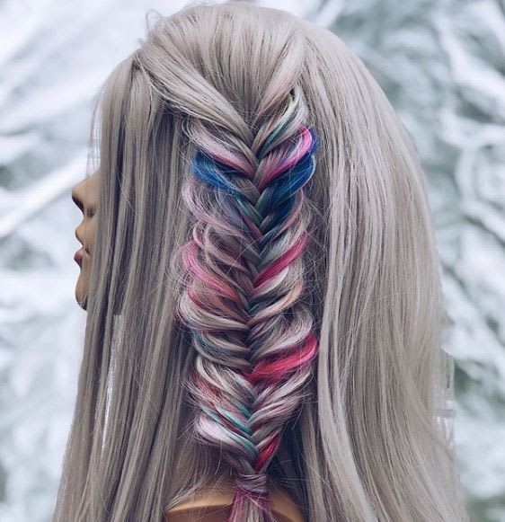 How to Color Rainbow Extensions