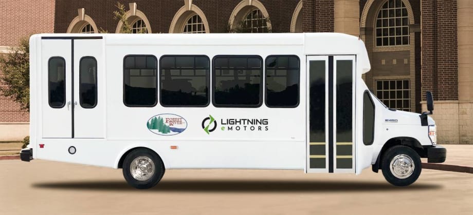 Lightning eMotors, Forest River Partner on Electric Buses, Chargers and Products