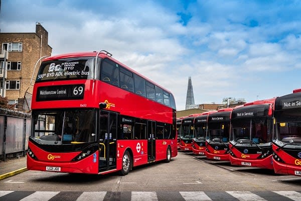 BYD/ADL Electric Double Decker Bus Sales Hit Milestone 