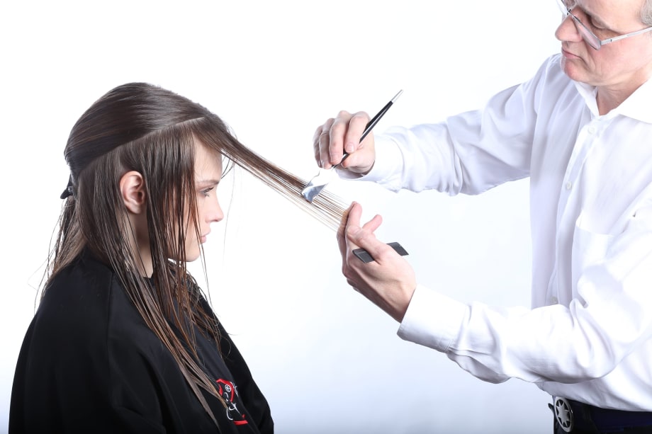 New Technique: Calligraphy Cut Creates Volumized, Textured Hair with Specially-Designed Angled Blade