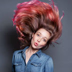 A Bold, Beautiful Coral Ombre How-To