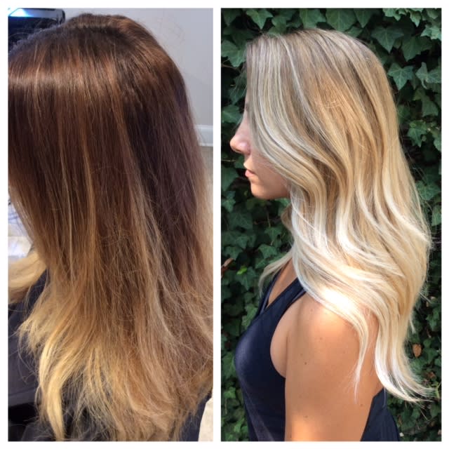 Khloe Blonde Sombre