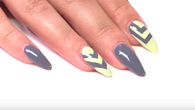 Caption Nail Polish: Desert Highway Design