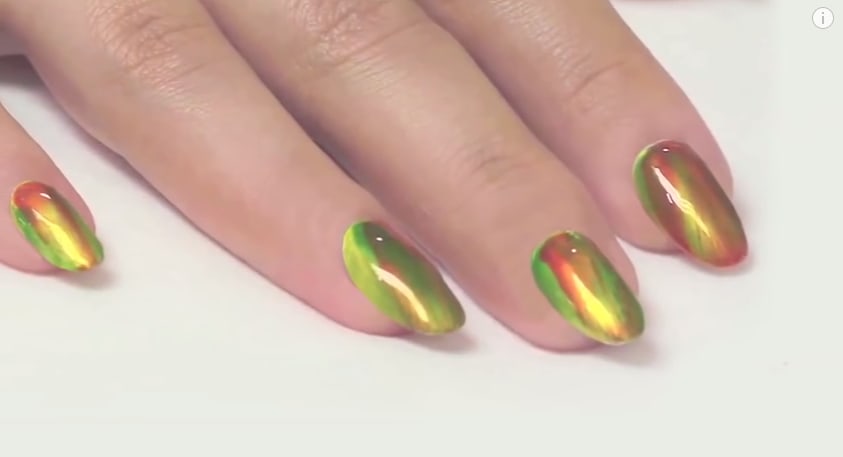 Behold the Bold Design with Caption Nail Polish