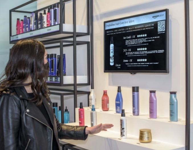 Heads Up: Amazon Opens A Salon in London