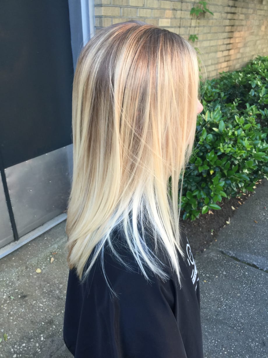 Brightening up to Pearl Blonde