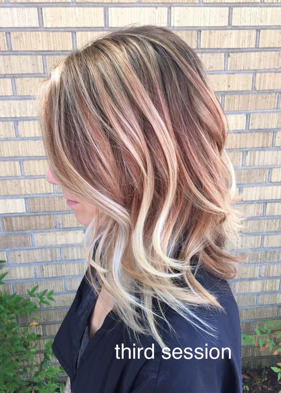 Three Sessions To A BEAUTIFUL Balayage LOB