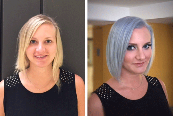 TRANSFORMATION: Going Smokey Blue