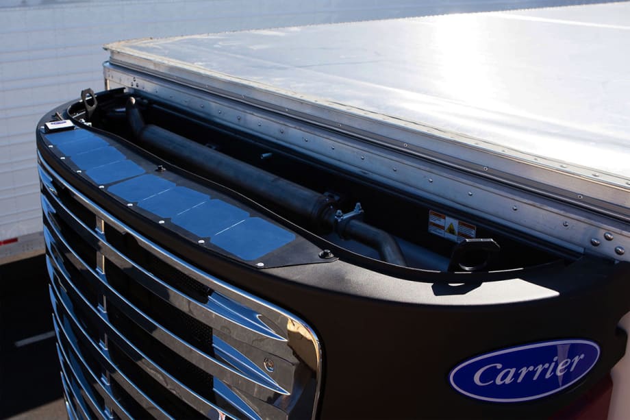 Carrier Transicold Launches Solar-Powered Trailer Refrigeration System