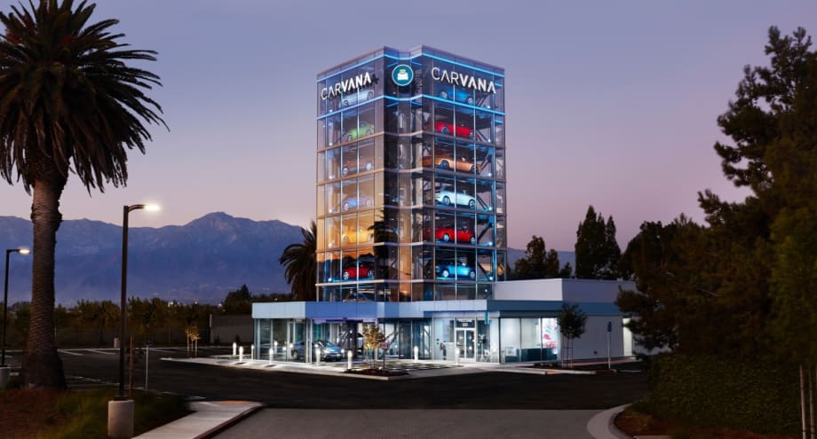 Carvana Opens Second Vending Machine in California