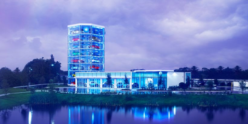 Carvana Opens New Car Vending Machine in Florida