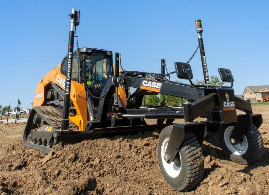 Case Introduces Precision Grader Blade for Compact Track Loaders