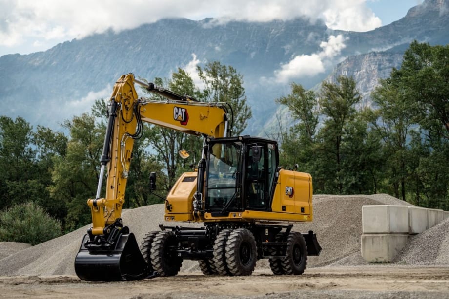 Cat M316 Wheeled Excavator Delivers Improved Performance