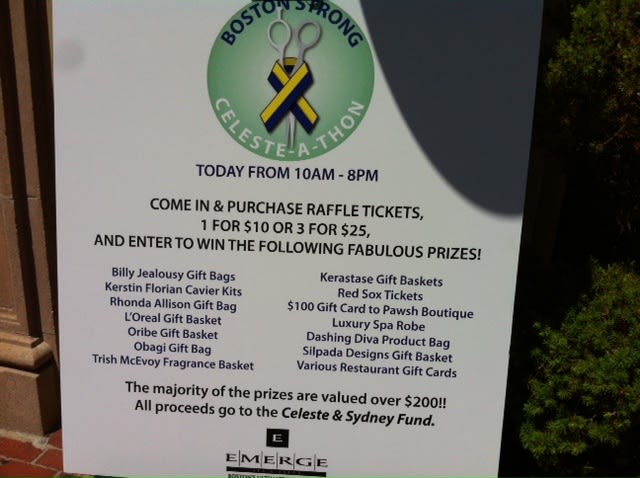 Celeste-A-Thon...Great Turn Out For Injured Boston Bombing Victim