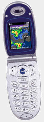 Detailed, Instant Weather Now Playing On a Cell Phone Near You