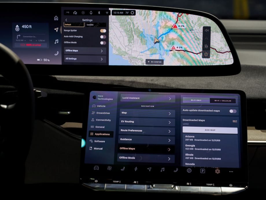 Here Technologies mapping system.