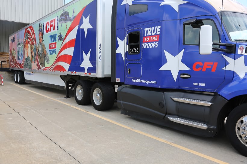 CFI Unveils Truck Wraps Honoring Veterans and Women