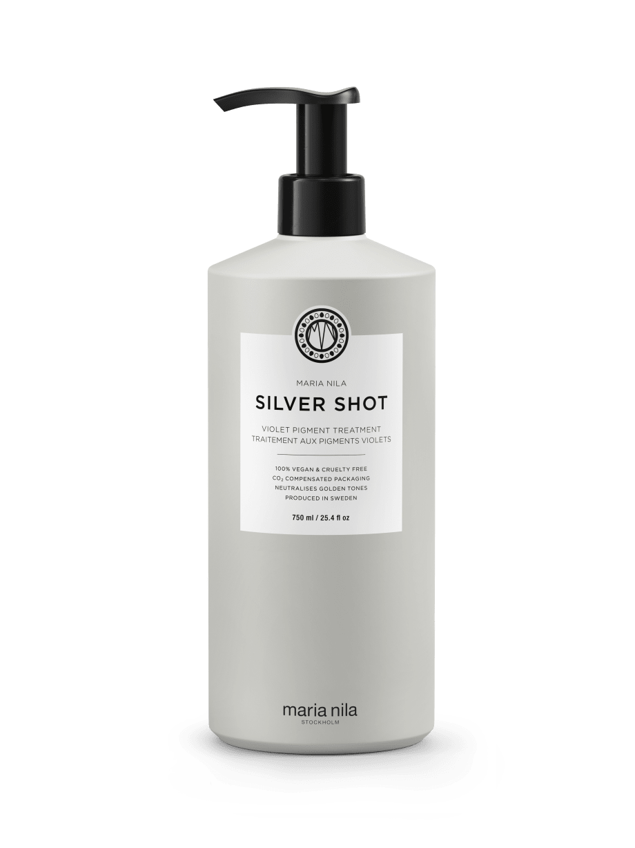 Maria Nila's New Silver Shot Tones Hair After Bleaching