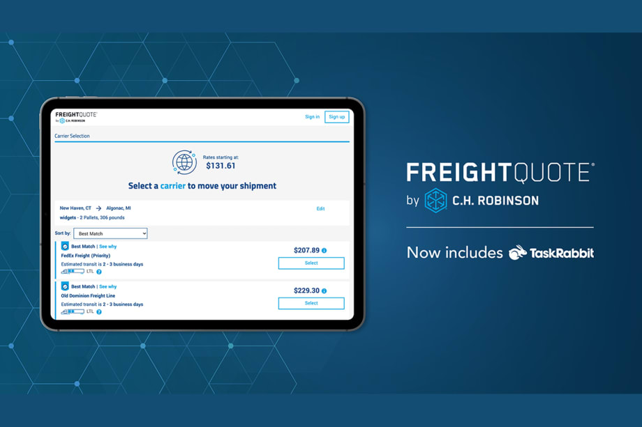 C.H. Robinson Enhances Self-Shipping Tool