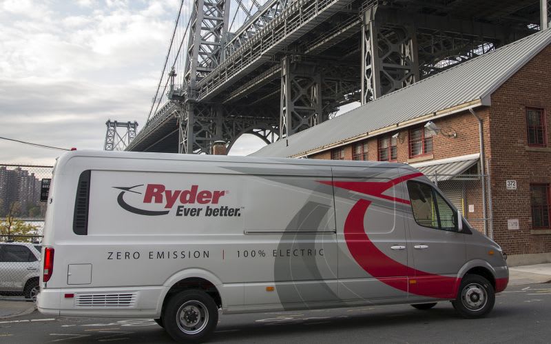 Ryder Orders 500 Chanje Electric Vans