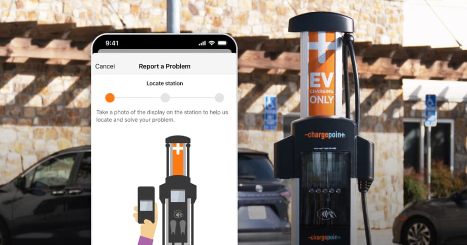 ChargePoint app