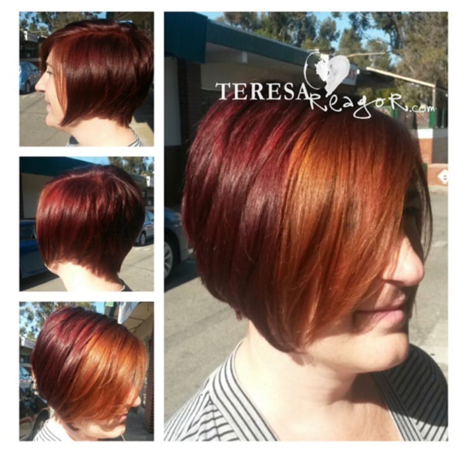 Copper and Cherry Color Melt