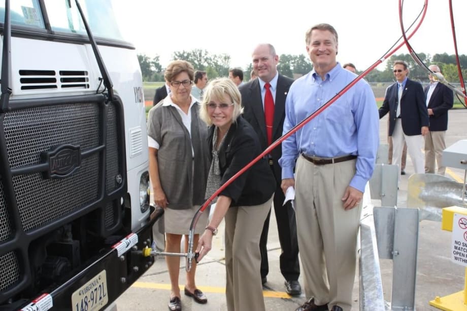 Chesapeake Celebrates Opening of Its First CNG Station
