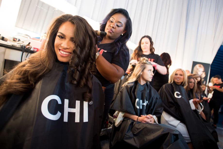 CHI Styling Team Creates Crown-Worthy Hair for Miss USA Pageant