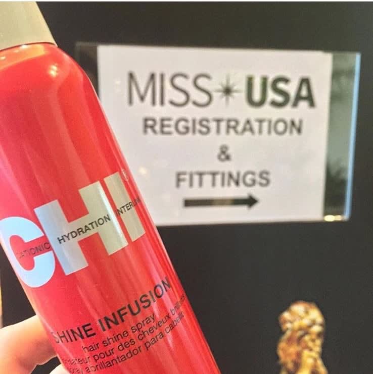 CHI Styling Team Creates Crown-Worthy Hair for Miss USA Pageant