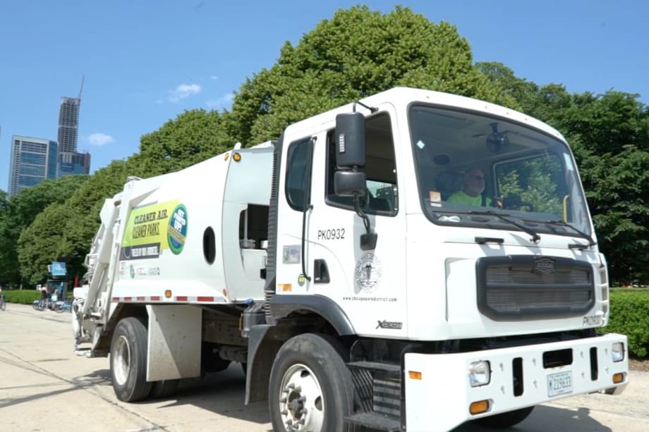 Biodiesel Refuse Haulers Improving Chicago Park Air Quality