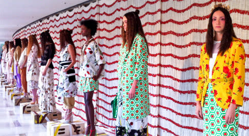 FASHION WEEK: Fresh Texture at Chris Benz
