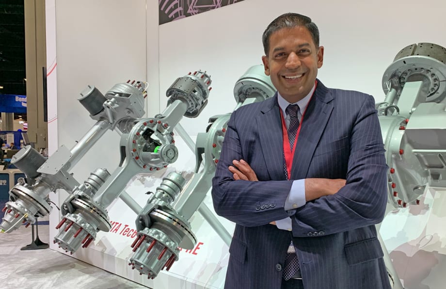 Q&A: Meritor's Villavarayan on Electrification, Air Disc Brakes