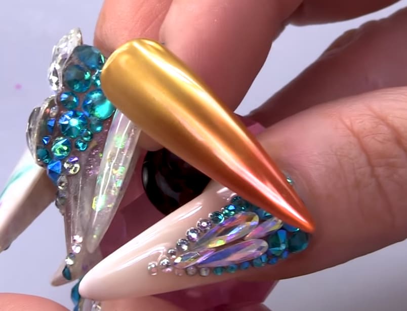 Chrome Ombre Nail Tutorial