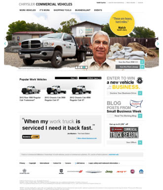 Chrysler Launches Website for Small Business Fleets